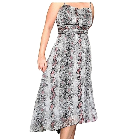 REITMANS Assymetrical Summer Dress Size Large - Picture 1 of 11